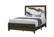 Harmony Brown Bed with LED