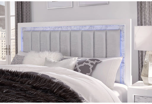 Santorini White Bed