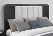 Beckett White/Black Bed Group with Cooler and Speaker
