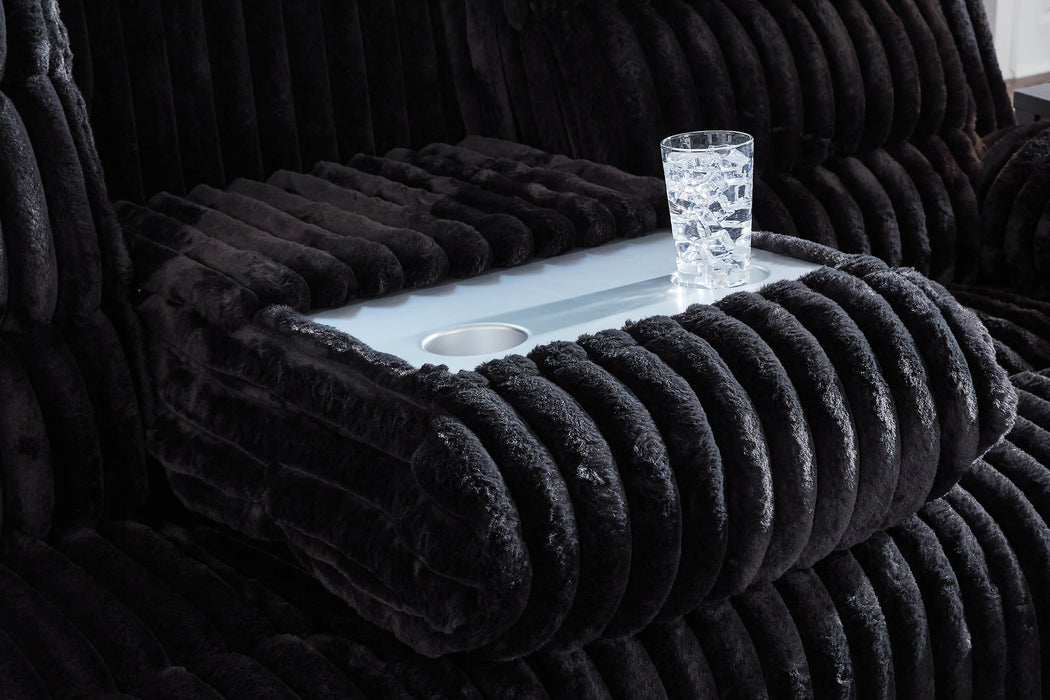 Rhine Falls Power Reclining Sofa with Drop Down Table