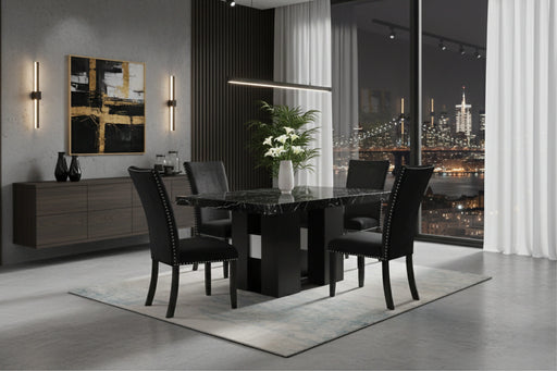 D03 Dining Table + D03DC Black