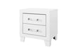 Luccia White Bed Group with LED
