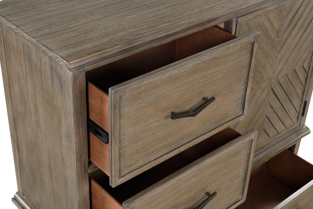 TYBEE BACHELOR''S CHEST BASE-SAND