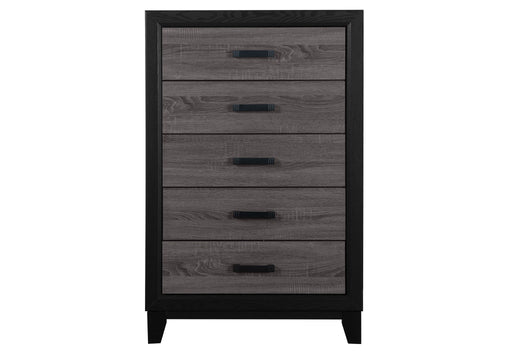 Lisbon Grey and Black Chest