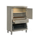 Lennox Door Chest With Led Light-Gray