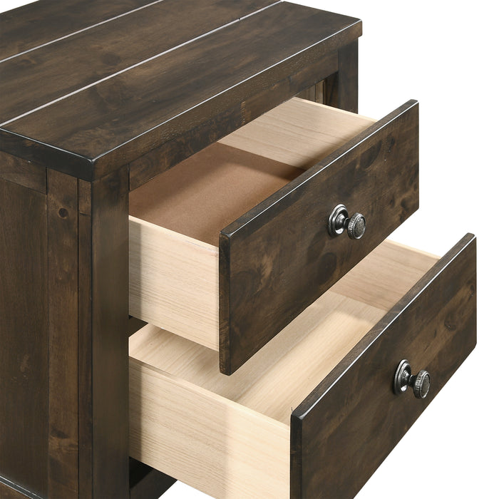 Blue Ridge Nightstand-Rustic Gray