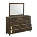 Blue Ridge Mirror-Rustic Gray