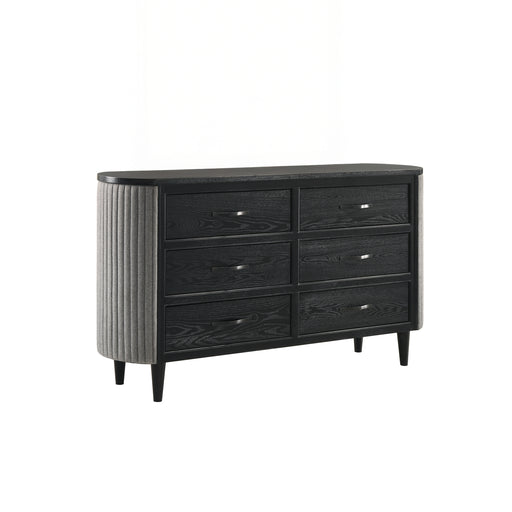 Skyline 6 Drawer Dresser-Onyx