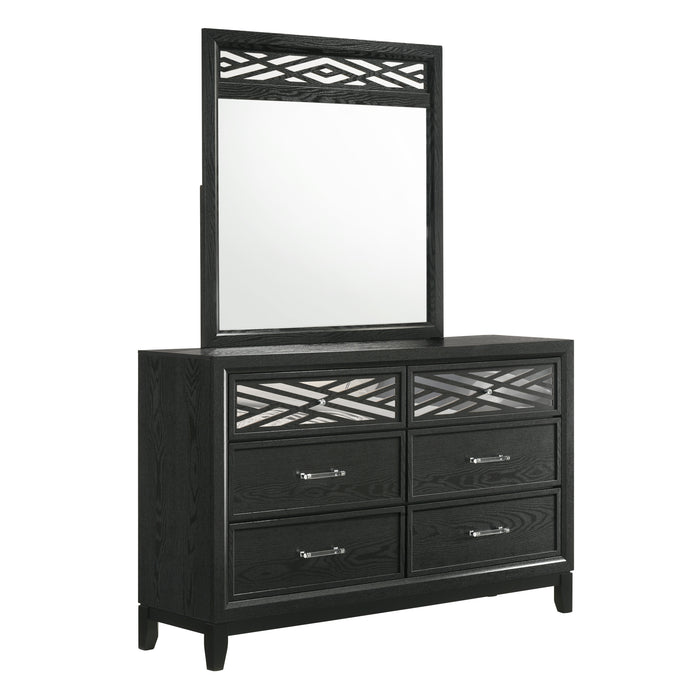 Obsidian Mirror-Black