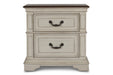Anastasia Nightstand - Ant. White