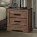Coventry Hall Nightstand-Pecan