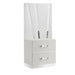 Europa Nightstand Panels, Set Of 2 - White