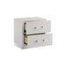 Europa Nightstand- White