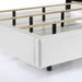 Europa 6/6 Ek Headboard, Footboard & Slats-White