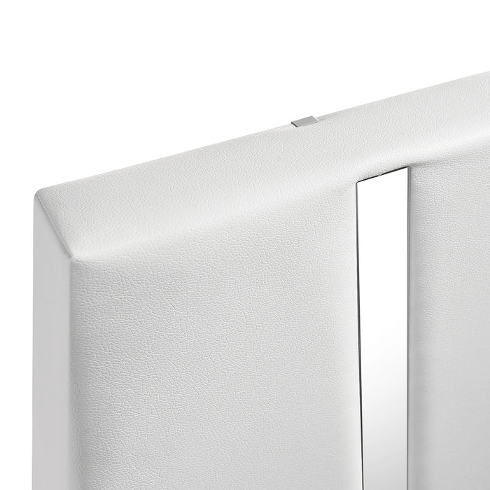 Europa 6/0 Wk Headboard, Footboard & Slats-White