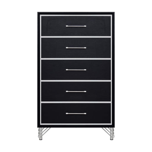 Ava 5 Drawer Chest-Ebony