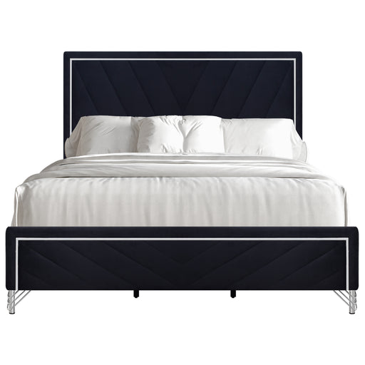 Ava 6/6 Ek Headboard, Footboard & Slat Kit-Ebony