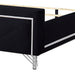 Ava 6/6 Ek Headboard, Footboard & Slat Kit-Ebony