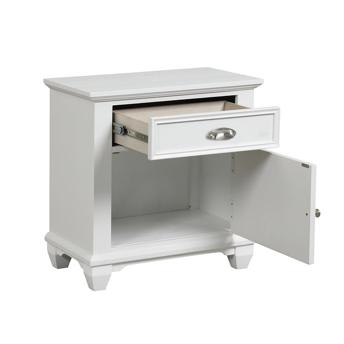 Jamestown Nightstand- White