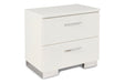 Sapphire Nightstand-White