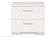 Sapphire Nightstand-White