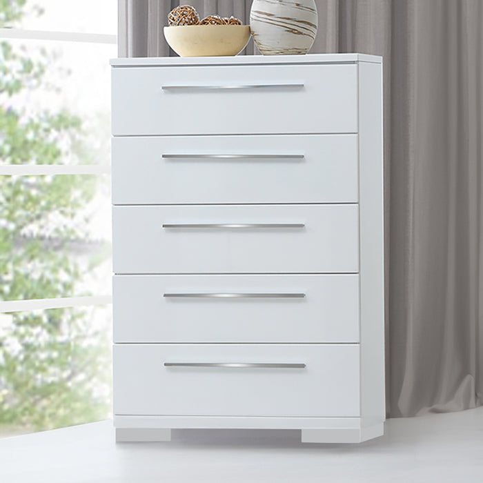 Sapphire Chest-White