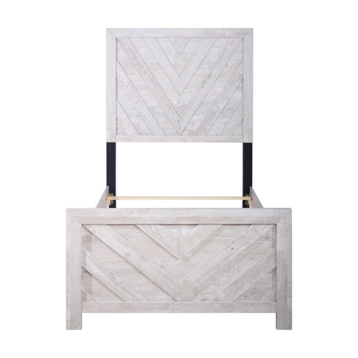 Biscayne 3/3 T Hb,Fb, & Slats-Driftwood