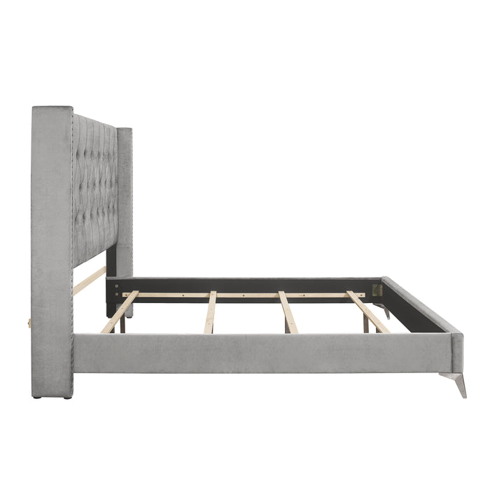 Huxley 4/6 F Hb, Fb And Slats-Gray