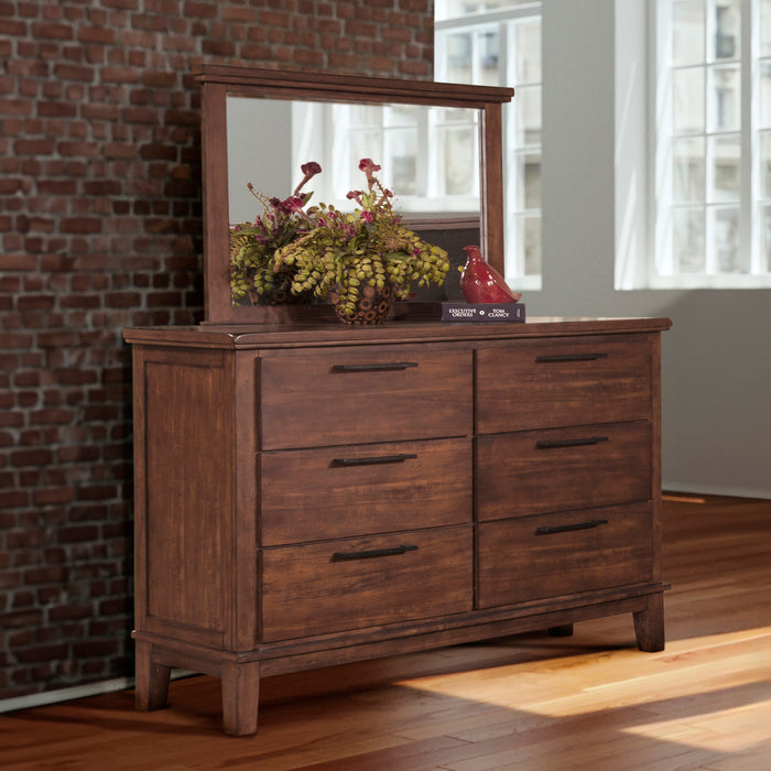 Cagney Mirror-Chestnut
