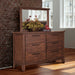 Cagney Mirror-Chestnut