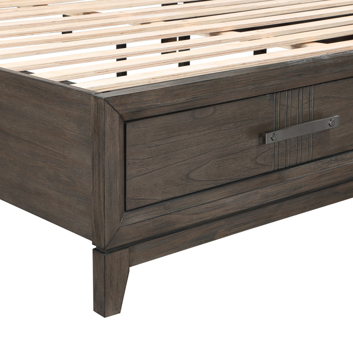 Landon 6/6-6/0 Ek/Wk Headboard-Walnut
