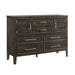 Andover 60" Dresser W/Doors-Nutmeg