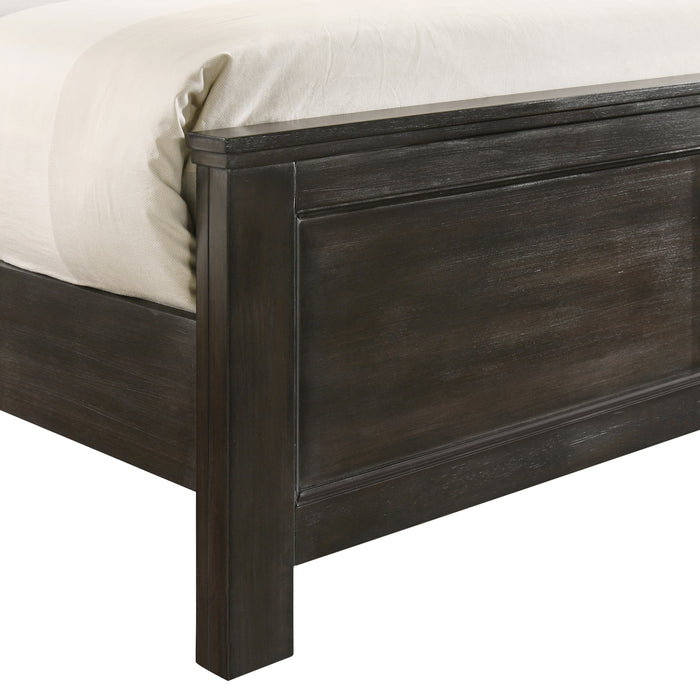Andover 3/3 T Headboard, Footboard & Slats-Nutmeg