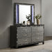 Radiance Mirror-Black Pearl