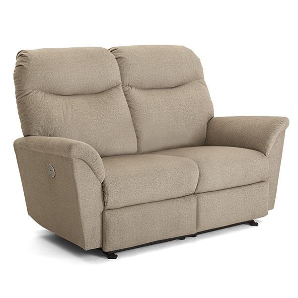 CAITLIN LOVESEAT LEATHER POWER HEAD TILT SPACE SAVER LOVESEAT - L420CZ4