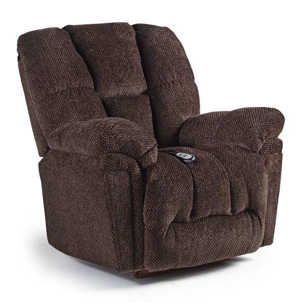 LUCAS POWER HEAD TILT SWIVEL GLIDER RECLINER- 6MZ55