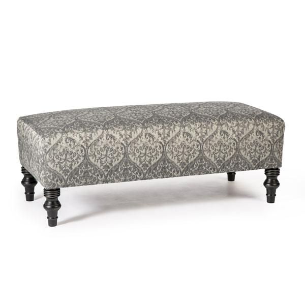 RYKER BENCH OTTOMAN W/2 PILLOWS- 9930R2P