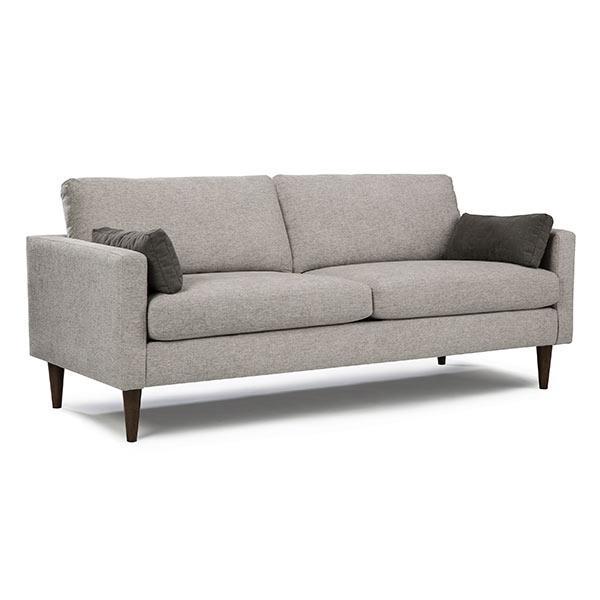 TRAFTON COLLECTION STATIONARY SOFA W/2 PILLOWS- S10DW