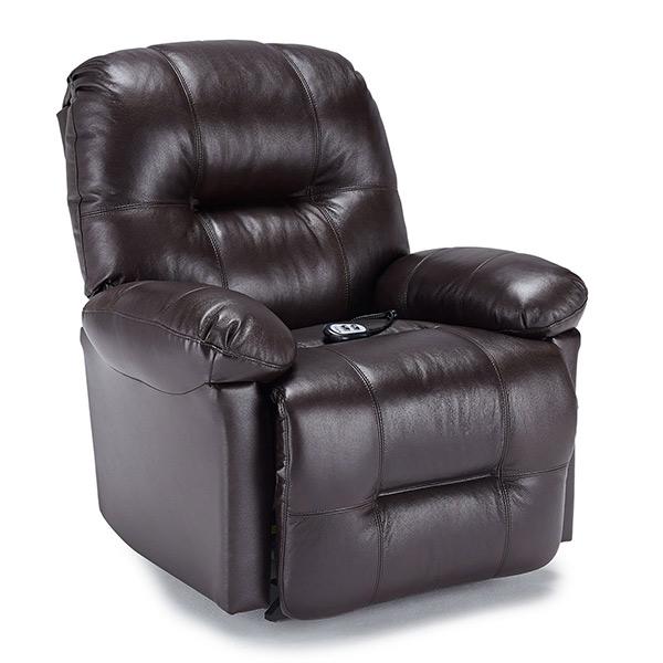 ZAYNAH LEATHER POWER SWIVEL GLIDER RECLINER- 9MP25LV