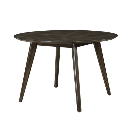 Rex 48" Round Dining Table-Walnut