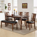 Dixon Std Dining 6 Pc Set-Dk Espresso