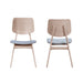 Oscar Wood Back Chair-White Ash