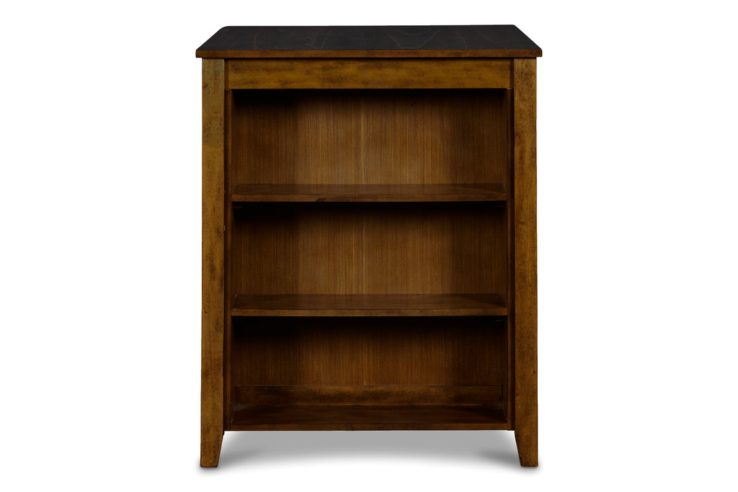 Gia 3 Pc 30" Storage Counter Table & 2 Chairs-Brown