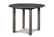 Gia 3 Pc 42" Drop Leaf Dining Table & 2 Chairs-Gray