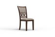 Gia 5 Pc 47" Round Dining Table & 4 Chairs-Cherry