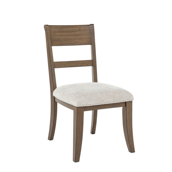 Mariana Wood Back Side Chair (2 Per Carton)-Vintage Mocha
