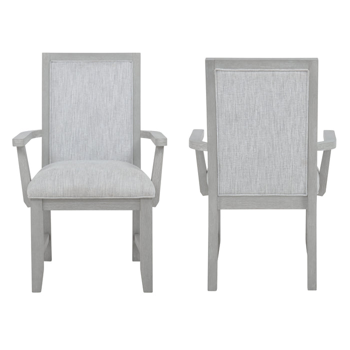 Fiona Dining Arm Chair (2 Per Carton)-Mist Gray