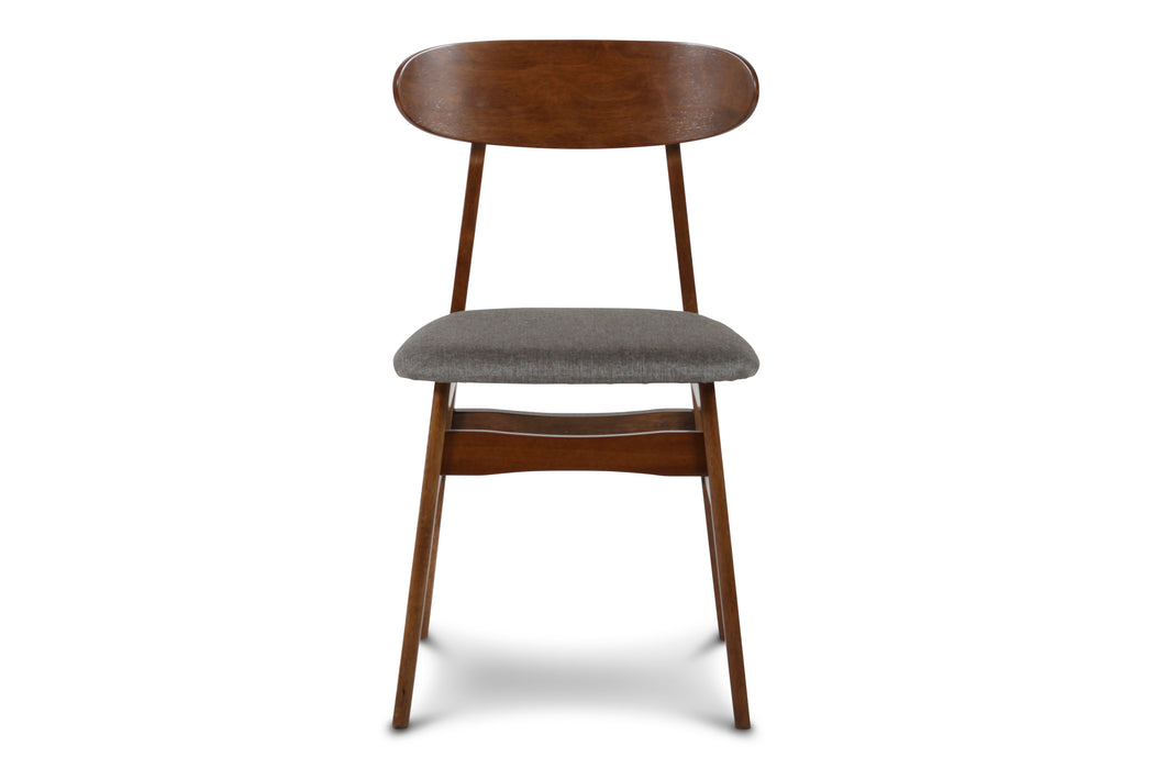 Morocco Dining Chair W/Dark Gray Seat Cushion (2 Per Carton)