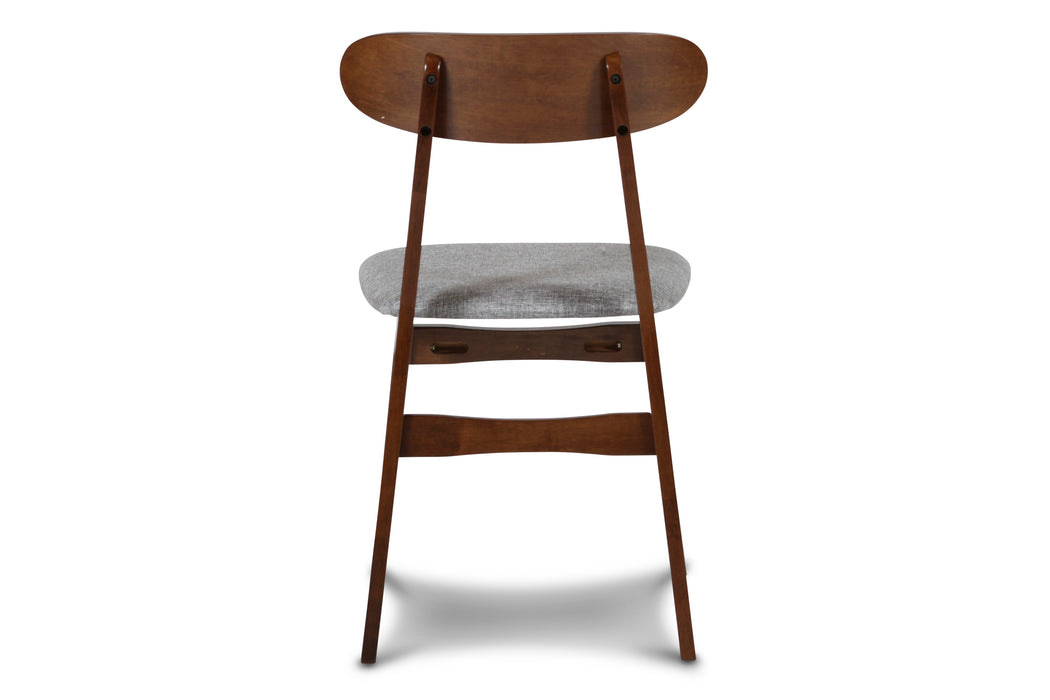 Morocco Dining Chair W/Light Gray Seat Cushion (2 Per Carton