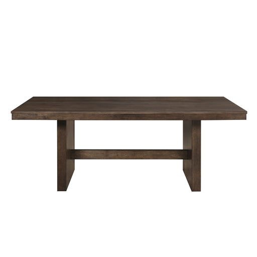 Kody Rectangle Dining Table Base-Dk Walnut